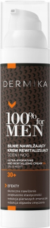 DERMIKA 100% PRE MUŽOV hydratačný KRÉM NA TVÁR 30+ 100ML PRE MUŽOV